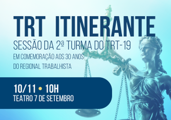 TRT/AL realizará sessão itinerante em Penedo