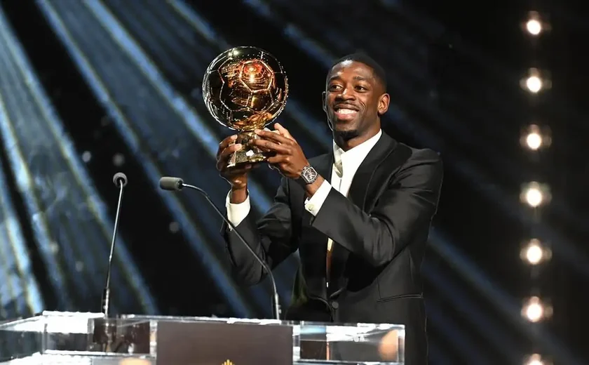 Dembelé e Bonmatí levam Fifa The Best de melhores jogadores do ano