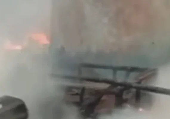 Homem morre após incêndio destruir residência em Pão de Açúcar