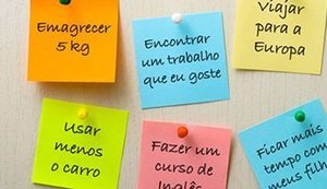 Somente 8% das pessoas conseguem cumprir as resoluções de Ano Novo