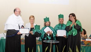 Bárbara Allen, Francisca Lígia e Heloísa Helena são doutoras Honoris Causa da Ufal