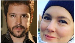 Murilo Benício vive romance com jornalista da Globo