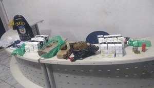 Força Tática do BPE prende jovem com entorpecentes e munições em Maceió