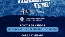 CSA coloca ingressos à venda para jogo contra o Remo