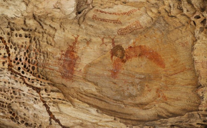 FPI descobre pinturas rupestres em sítios arqueológicos de Olho d'Água do Casado