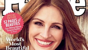 Revista elege Julia Roberts a mulher mais bonita do mundo em 2017