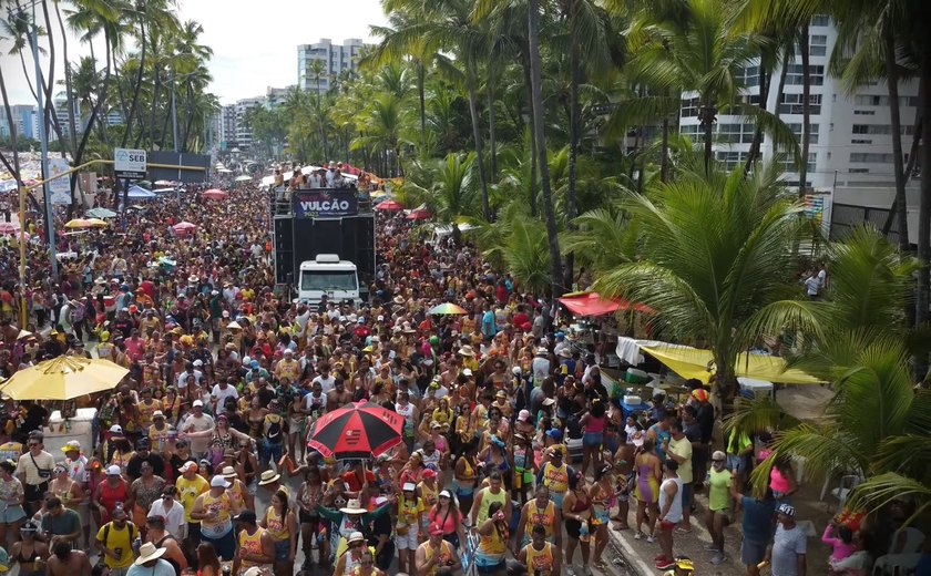 Bloco Vulcão 2024 desfila nas Prévias Carnavalescas no domingo (4)