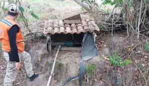 Força-tarefa em União dos Palmares flagra desvio de água do Rio Mundaú