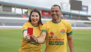 Associação AME e ex-jogador Cafu lançam campanha contra a violência doméstica no futebol
