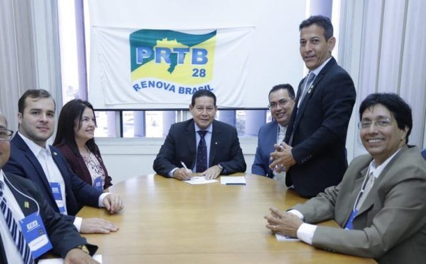 Reunião do PRTB/AL com Hamilton Mourão teve como destaque filiação de jornalista     