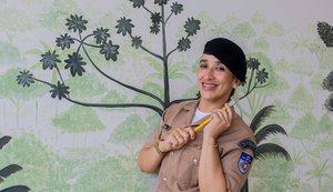 Policial militar de Alagoas dá cores aos sentimentos por meio da pintura