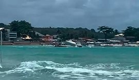 Vídeo: lancha sem condutor atropela turistas em jet ski em praia de Maragogi