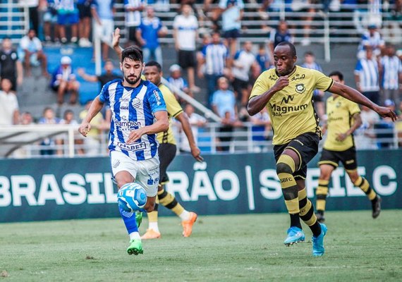 CSA vence o líder São Bernardo por 1 a 0 e sobe do 14º para o 5º lugar na Série C
