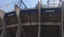 Terremoto no México deixa rachadura no lendário Estádio Azteca