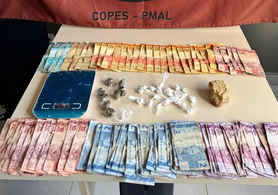 PM/AL apreende 30 armas e mais de 22 quilos de drogas em uma semana