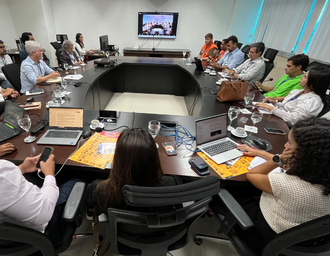 MPF e DPU acompanham atualização sobre obras no Flexal e na encosta