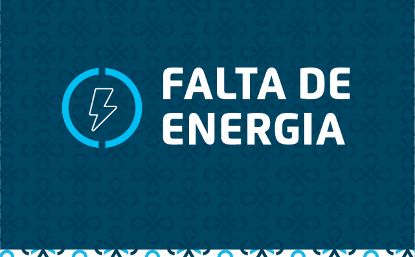 Falta de energia prejudica abastecimento de água em Arapiraca e outras nove cidades