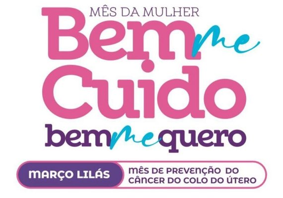 Saúde inicia ações da campanha Março Lilás nesta segunda-feira (7)