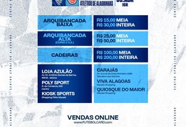 CSA inicia nesta quarta-feira a venda de ingressos para a estreia na Série D