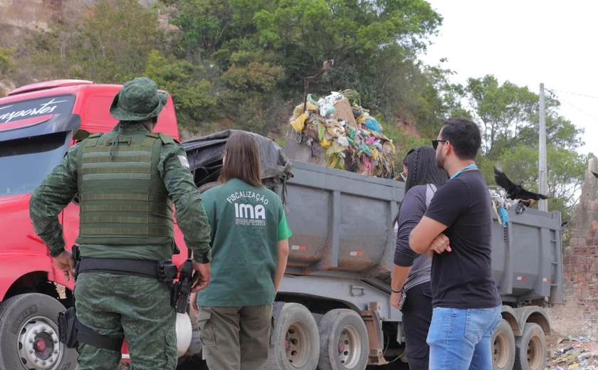 IMA flagra irregularidades no descarte de resíduos sólidos