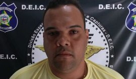 Suspeito de vários crimes é detido em Maceió em cumprimento de mandado