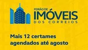 Feirão de Imóveis dos Correios: certame de terreno em AL terá modo de disputa fechado