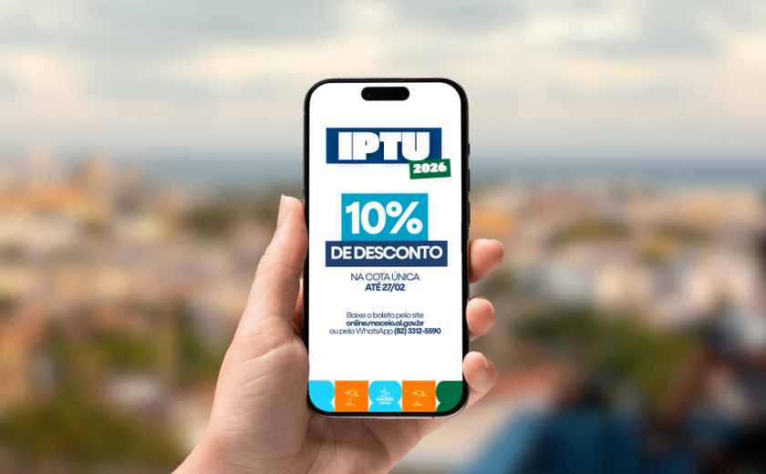Cota única do IPTU 2026 com 10% de desconto já está disponível; saiba como emitir a guia
