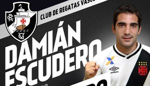 Vasco anuncia contratação do meia Escudero e promete novos reforços