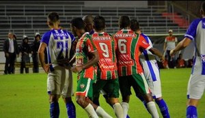 CSA sai na frente, mas CSE empata e jogo termina em 1 a 1 no Rei Pelé