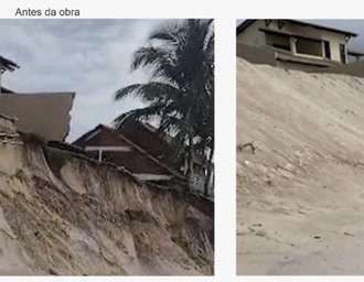 Uso de geobags salva três praias em Alagoas