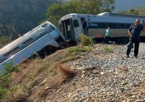 Trem interoceânico descarrila no México é deixa 13 pessoas mortas