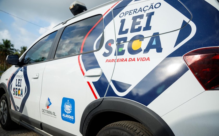 Operação Lei Seca prende 10 condutores por embriaguez no interior de Alagoas
