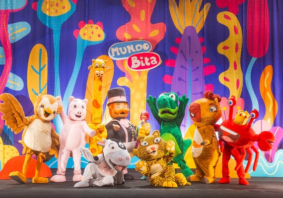 Mergulhando no universo animal, Mundo Bita chega a Maceió com o show 'Festa dos Bichos'