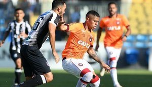 Ceará e Atlético-PR ficam no 0 a 0 e seguem em situação delicada