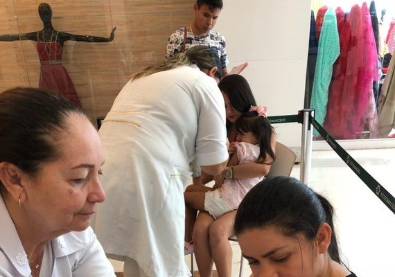 Ministério da Saúde estende vacinação contra pólio e sarampo até o dia 28