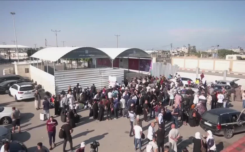 Mais de 576 estrangeiros são autorizados a deixar Faixa de Gaza