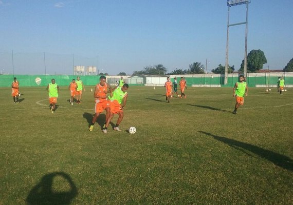 Elenco do Coruripe tem trabalho intenso durante o Carnaval
