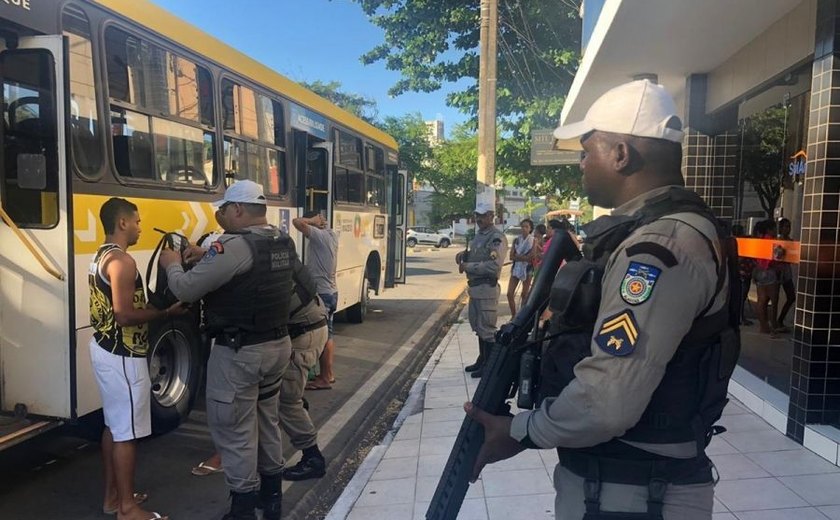 Segurança Pública zera assaltos a ônibus pelo terceiro mês consecutivo