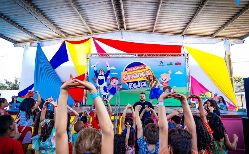Projeto Criança Feliz completa 30 anos e garante dia de diversão e presentes para moradores de comunidades de Arapiraca