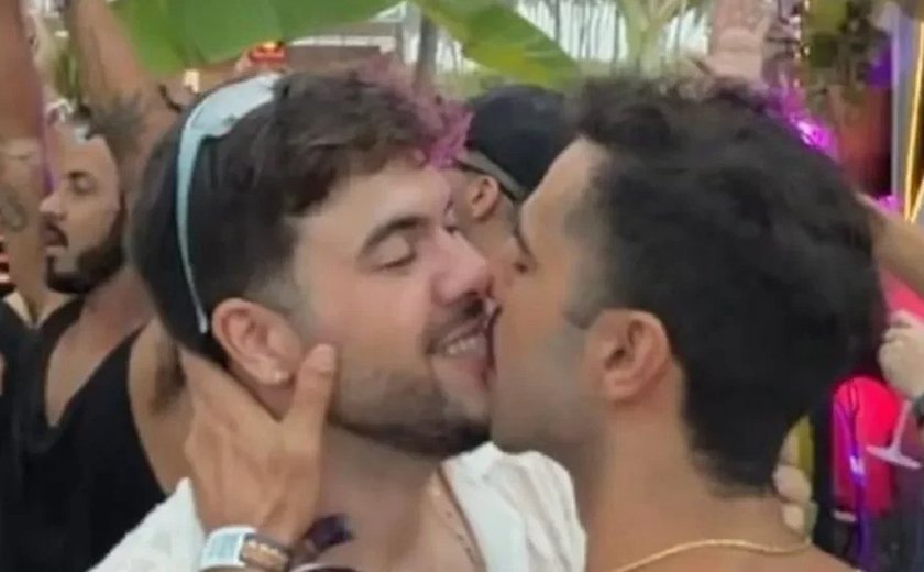 Ex-BBB Matheus Lisboa fala sobre beijo com influenciador alagoano Álvaro