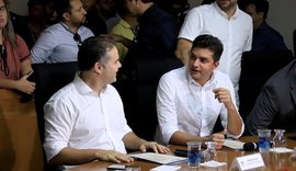 Governador e prefeito se reúnem para discutir plano de saneamento básico de Maceió