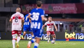 CRB perde para o Avaí no Estádio Rei Pelé e segue sem vencer na Série B