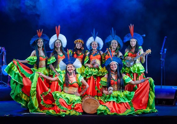 Suraras do Tapajós leva música e cultura indígena ao Sesc Arapiraca
