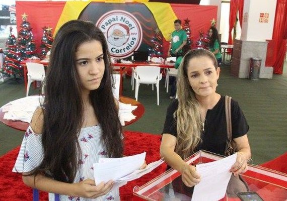 Correios recebem mais de 2 mil cartinhas