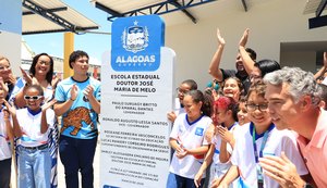 Vídeo: nova sede da Escola Dr. José Maria de Melo é entregue no Benedito Bentes