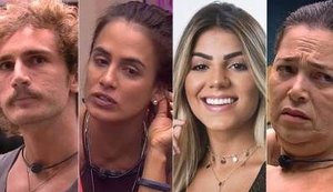 'BBB19': Paredão quádruplo tem Carol Peixinho, Alan, Tereza e Hariany