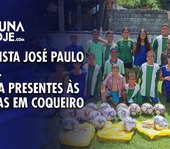 Ação solidária: José Paulo Gabriel leva alegria às crianças do povoado Cadoz