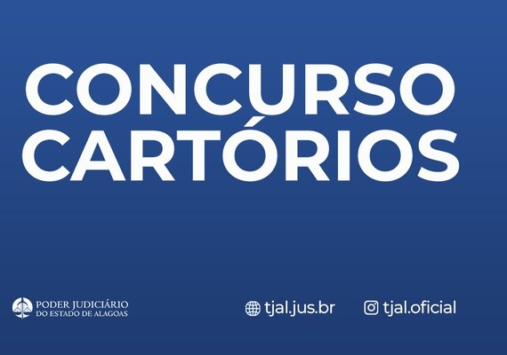 Concurso cartórios: divulgada relação de candidatos inscritos