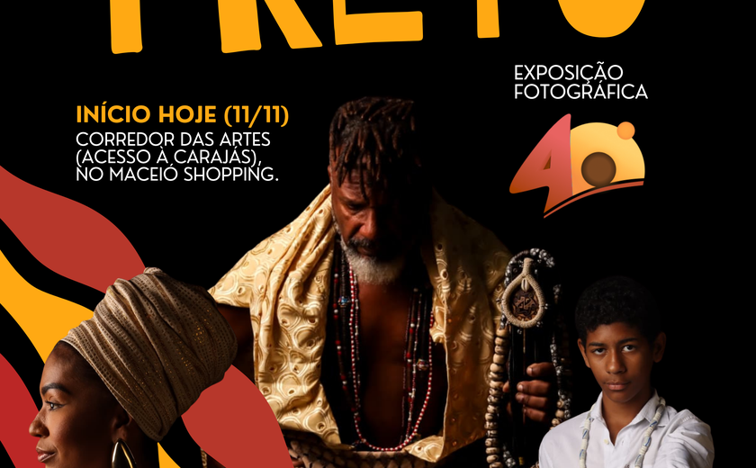 Exposição Coisa de Preto em homenagem ao mês da consciência negra