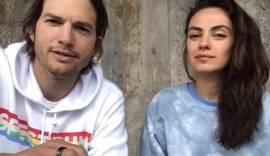 Ashton Kutcher e Mila Kunis lançam vinho e renda será doada para tratamento do Covid-19
